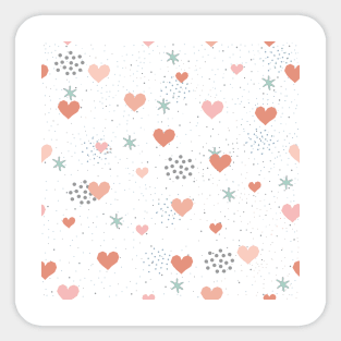 Hearts Sticker